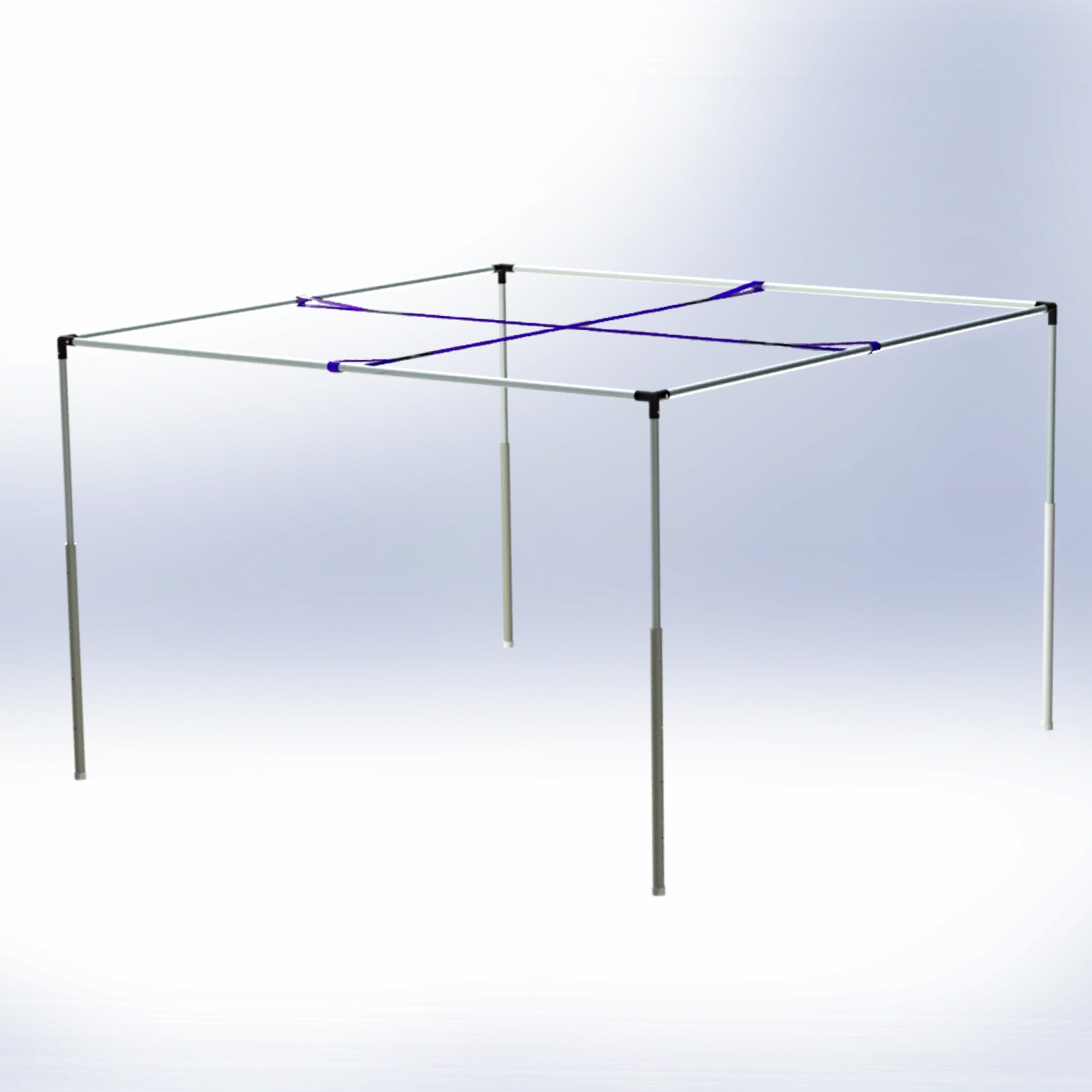 4 Square Castle Squares with purple straps.