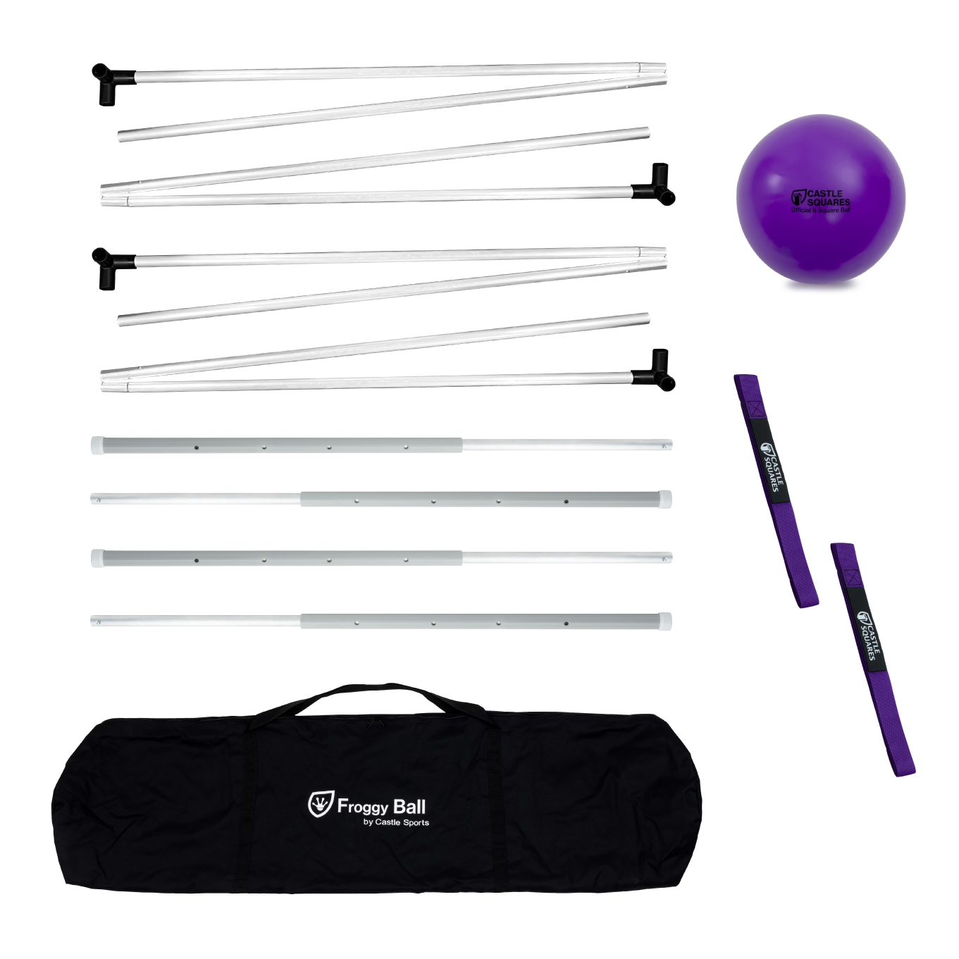 What's in the box for 4 square castle squares